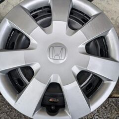 ホンダ N BOX 純正スチールホイール（ホイールカバー付き）の画像