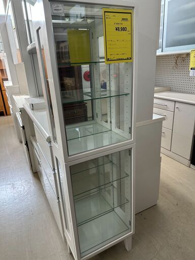 ジモティ来店特価!!　ガラスキャビネット　J-250652