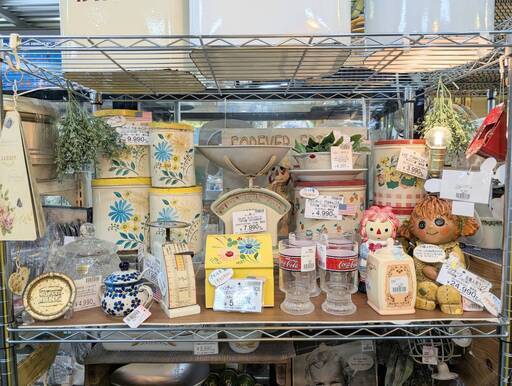 【愛品倶楽部柏店】カントリー 雑貨 ヴィンテージ レトロ キャニスター 愛品倶楽部柏店】カントリー 雑貨 ヴィンテージ レトロ キャニスター