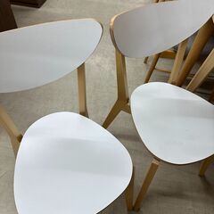 ジモティ来店特価!!　4人ダイニングセット　ナチュラル　　J-250655の画像