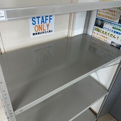 ジモティ来店特価!!　スチールラック　　グレー　　J-250659の画像