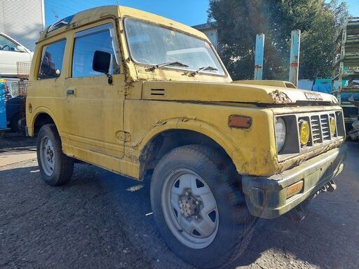 部品取り車 平成2年(1990年) JA71V ジムニー ５MT車 ４WD ７万キロ