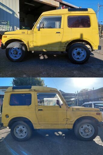 部品取り車 平成2年(1990年) JA71V ジムニー ５MT車 ４WD ７万キロ