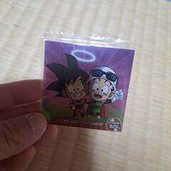 ドラゴンボールウエハースシール　悟空　ごはんの画像