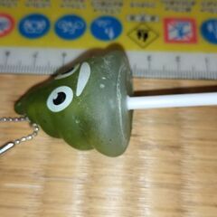 身につけてると運がつくかも、うんちキーホルダーの画像