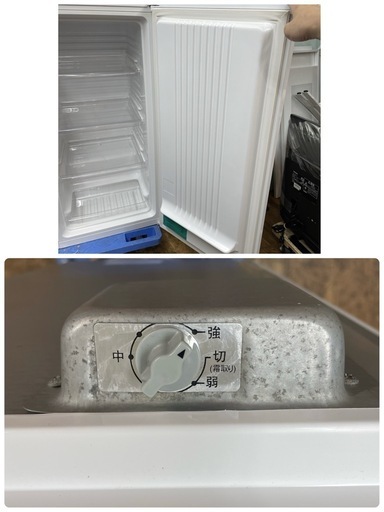R418 ☀️ Haier 冷凍庫 (100L / 右開き) 12年製 JF-NU100B ⭐ 動作確認済 ⭐ クリーニング済