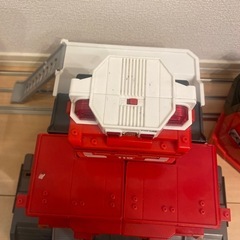 トミカ　ビックファイヤー　ハンドルドライバー2点セット　の画像