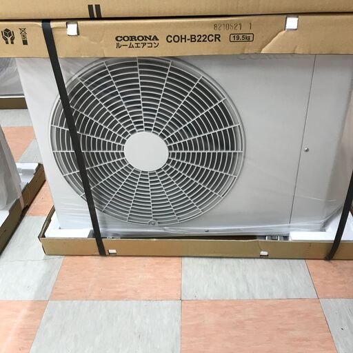 ☆ジモティ割引あり未使用品 エアコン コロナ CSH-B22CR-W 2024モデル