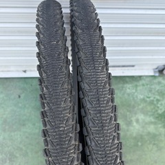 自転車　2本タイヤセット　マウンテンバイク　COMPASS 26インチ×1.95　の画像