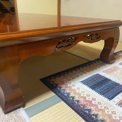 ローテーブル　純和風座卓