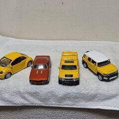 ハマー＆カマロ（1969）＆FJクルーザー＆ビートルズプルバックカー