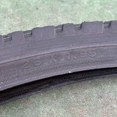 自転車　タイヤ1本セット　KENDA マウンテンバイク　26インチ×1.95の画像
