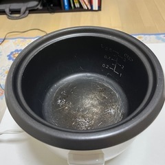 【0円】炊飯器 （使用感あり・動作問題なし）の画像