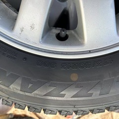 テリオスキッド　タイヤ付ホイール　16年製　4本　175／80R15 900の画像