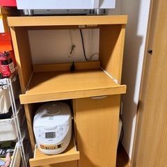 電子レンジ台、キッチンボード、キッチン収納