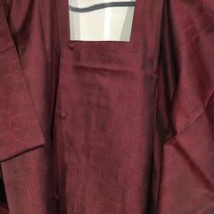 亀甲模様道行　着物コート