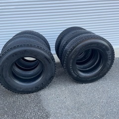ダンロップミックスタイヤ225/90R17.5中古6本