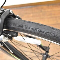 🚲✨ロードバイク GT100S✨🚲✨21テクノロジー 1年保証付き✨🚲マットブラック/グリーン✨S857の画像