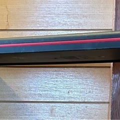 〜受け渡し先が決定致しました〜【最終値下げ】スリムに収納！キャスター付き♪３段ワゴン(黒✖️赤)の画像