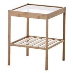 【IKEA ベッドサイドテーブル】
