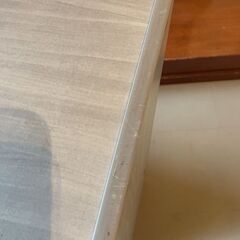 ナチュラルグレー木目柄のカラーボックスの画像