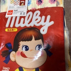 ペコちゃん巾着袋未使用3点の画像