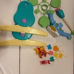 くまのプーさん えらべる回転 6WAYジムにへんしんメリーの画像