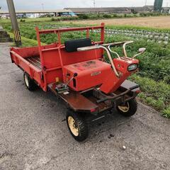 運搬車 筑水農機 油圧ダンプ　セルで 乗用運搬車 直接引取のみ最...