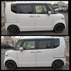 修復歴無し⭐️H29年ホンダ N-BOX ナビTVBカメラ記録簿多数 軽自動車の画像
