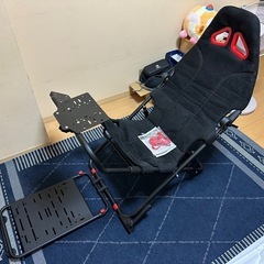 レースゲーム用の簡易コックピット