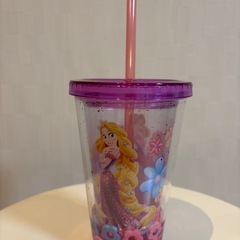 ラプンツェル タンブラー ストローマグ　コップ　　