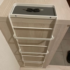 【先着順】美品　スリッパラック tower タワー　ひっかけ式 小物収納可能の画像