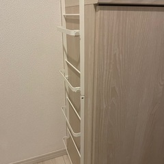 【先着順】美品　スリッパラック tower タワー　ひっかけ式 小物収納可能の画像