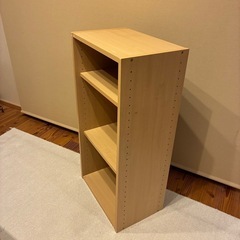 カラーボックス（木目調）の画像