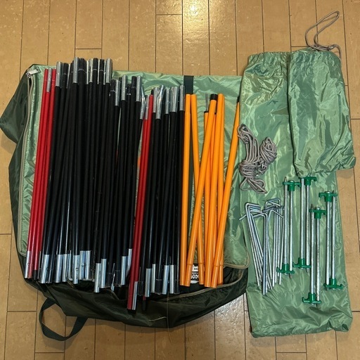 [美品]箱付き　ロゴス　LOGOS　2ルームテント