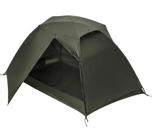 シルナイロンテント、ソロキャンプ