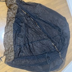シルナイロンテント、ソロキャンプの画像