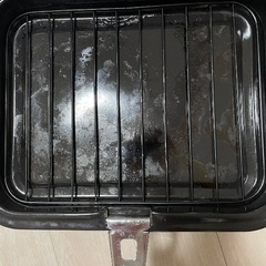 焼風味　ガラス窓付き〈ふっ素アミ〉ロースターの画像