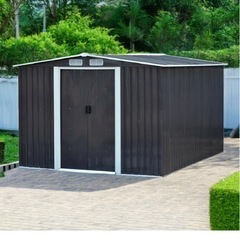 新品物置バイクガレージ の画像