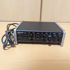 【引っ越し処分の大特価】TASCAM US-2×2 オーディオインターフェース タスカムの画像