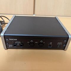 【引っ越し処分の大特価】TASCAM US-2×2 オーディオインターフェース タスカムの画像
