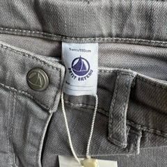 【新品未使用】プチバトー　デニム　スキニーパンツの画像