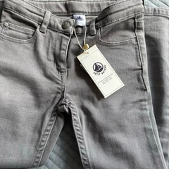 【新品未使用】プチバトー　デニム　スキニーパンツの画像