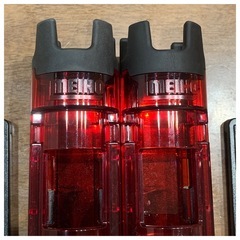 メイホウ(MEIHO) ロッドスタンドBM-250 Light クリアレッド×ブラック2個セット】の画像