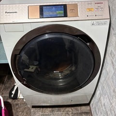 取りに来れる方限定　パナソニック　横ドラム式洗濯機