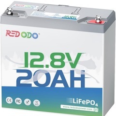 【新品】Redodo 12V 20Ah リン酸鉄リチウムイオンバ...