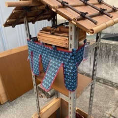 屋根付き棚、看板用、無人販売などにの画像