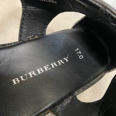 Burberry サンダル 17cmの画像