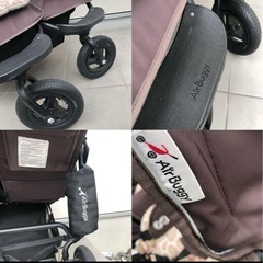 Air Buggy エアバギー2人乗りベビーカー『ココダブル』の画像
