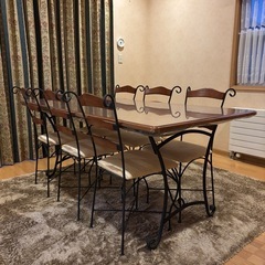6人掛けダイニングセット